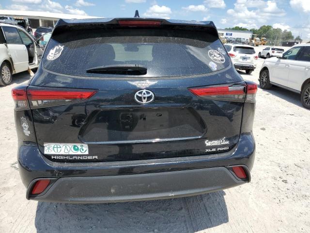 5TDGZRBH7LS040802 - 2020 TOYOTA HIGHLANDER XLE 黑色 照片 6