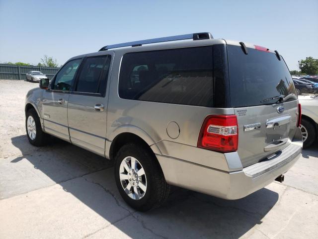 1FMFK19508LA82035 - 2008 FORD EXPEDITION EL LIMITED SILVER photo 2