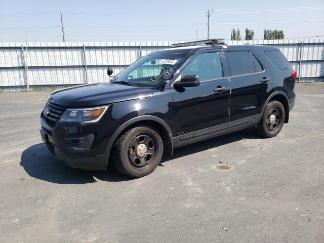 1FM5K8AR9HGD93099 - 2017 FORD EXPLORER POLICE INTERCEPTOR TWO TONE photo 1