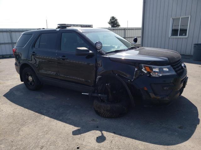 1FM5K8AR9HGD93099 - 2017 FORD EXPLORER POLICE INTERCEPTOR TWO TONE photo 4