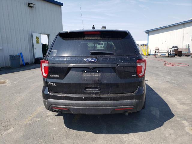 1FM5K8AR9HGD93099 - 2017 FORD EXPLORER POLICE INTERCEPTOR TWO TONE photo 6