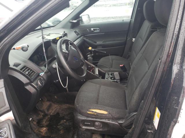 1FM5K8AR9HGD93099 - 2017 FORD EXPLORER POLICE INTERCEPTOR TWO TONE photo 7