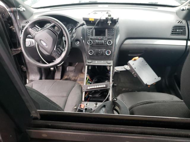 1FM5K8AR9HGD93099 - 2017 FORD EXPLORER POLICE INTERCEPTOR TWO TONE photo 8