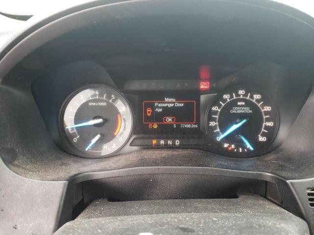 1FM5K8AR9HGD93099 - 2017 FORD EXPLORER POLICE INTERCEPTOR TWO TONE photo 9