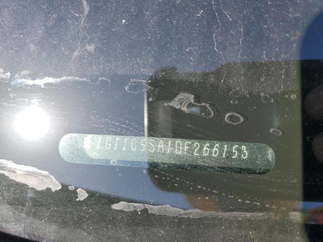 1G11C5SA1DF266153 - 2013 CHEVROLET MALIBU 1LT CHARCOAL photo 12