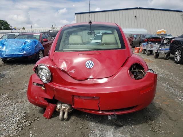 3VWRW3AG9AM029026 - 2010 VOLKSWAGEN NEW BEETLE RED photo 6