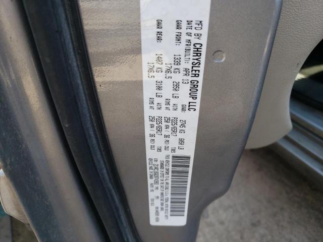 2C4RC1BG6DR743983 - 2013 CHRYSLER TOWN & COU TOURING 银色 照片 13