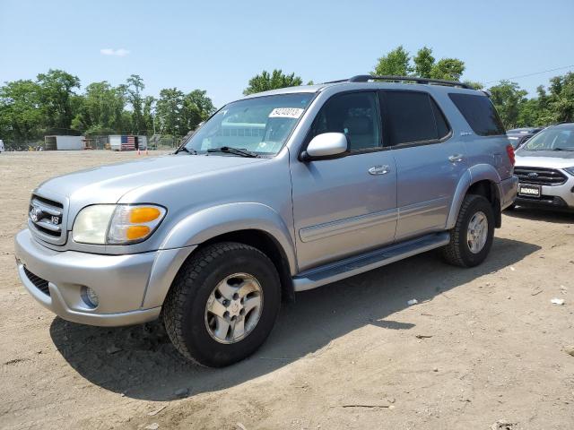 5TDBT48A11S048951 - 2001 TOYOTA SEQUOIA LIMITED SILVER photo 1