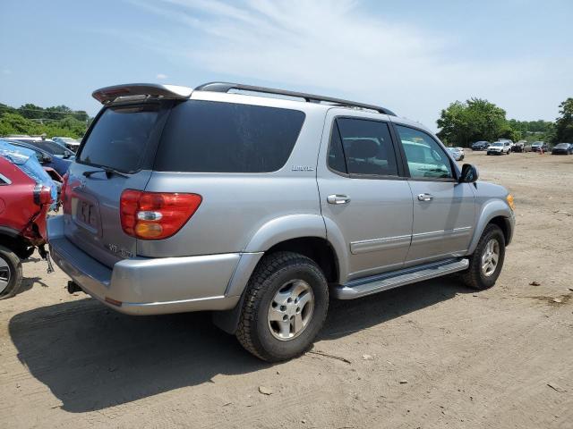 5TDBT48A11S048951 - 2001 TOYOTA SEQUOIA LIMITED SILVER photo 3