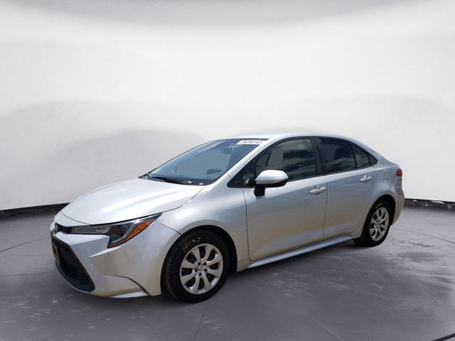 JTDEPMAE6MJ162136 - 2021 TOYOTA COROLLA LE SILVER photo 1