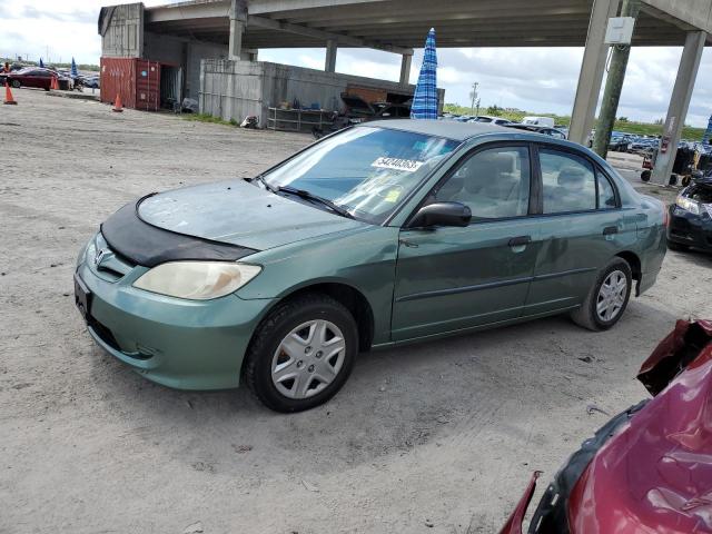 2HGES16394H596445 - 2004 HONDA CIVIC DX VP 绿色 照片 1