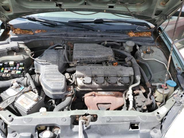 2HGES16394H596445 - 2004 HONDA CIVIC DX VP GREEN photo 11