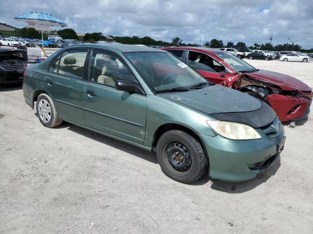 2HGES16394H596445 - 2004 HONDA CIVIC DX VP GREEN photo 4