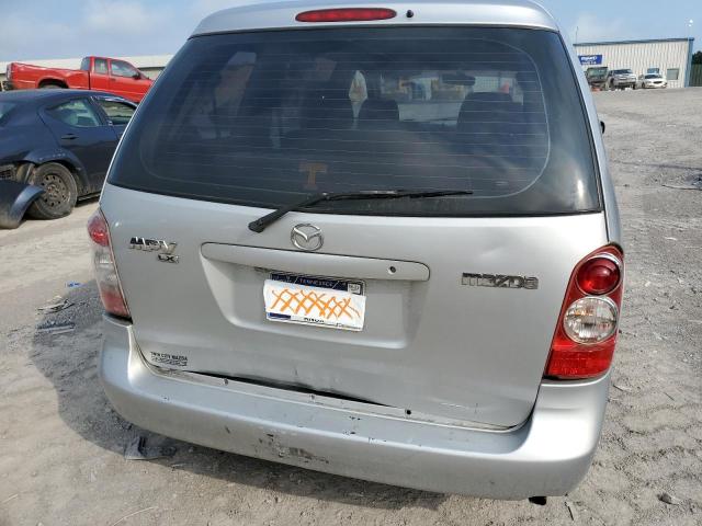 JM3LW28AX60569846 - 2006 MAZDA MPV WAGON SILVER photo 6