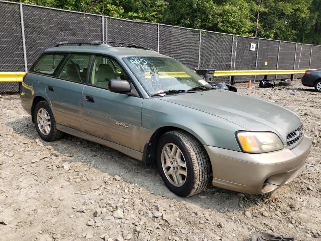4S3BH675237645623 - 2003 SUBARU LEGACY OUTBACK AWP 绿色 照片 4