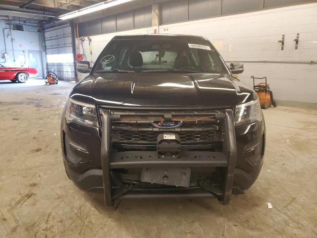 1FM5K8AR1KGB45663 - 2019 FORD EXPLORER POLICE INTERCEPTOR BLACK photo 5