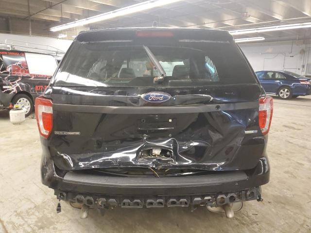 1FM5K8AR1KGB45663 - 2019 FORD EXPLORER POLICE INTERCEPTOR BLACK photo 6