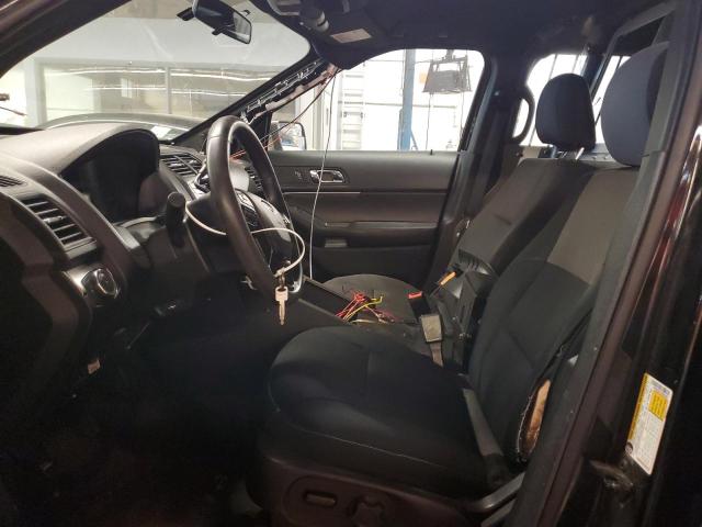 1FM5K8AR1KGB45663 - 2019 FORD EXPLORER POLICE INTERCEPTOR BLACK photo 7