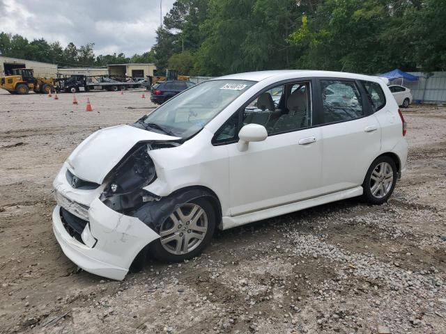 JHMGD38697S066167 - 2007 HONDA FIT S 白色 照片 1