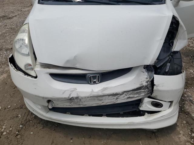 JHMGD38697S066167 - 2007 HONDA FIT S 白色 照片 11