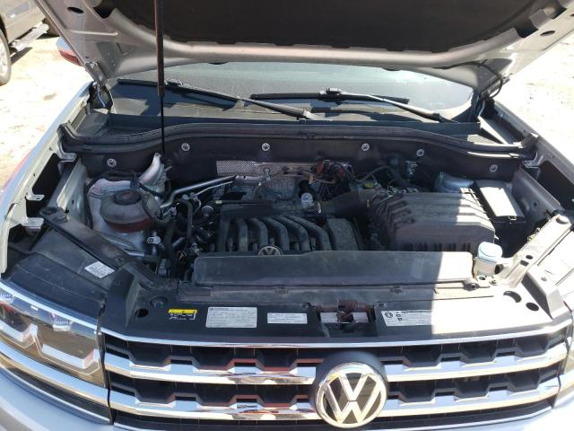1V2WR2CA5KC550147 - 2019 VOLKSWAGEN ATLAS SE SILVER photo 12