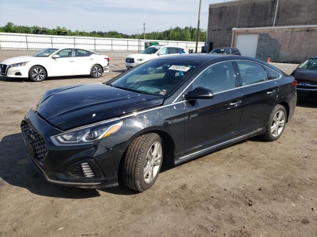 5NPE34AF0JH700791 - 2018 HYUNDAI SONATA SPORT BLACK photo 1