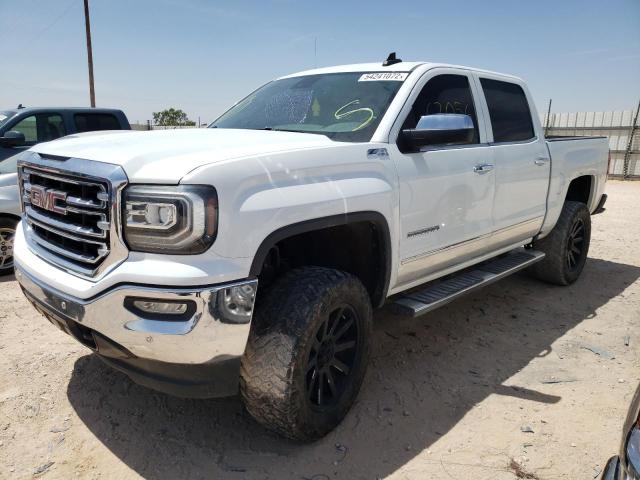 3GTU2NEC9JG308423 - 2018 GMC SIERRA K1500 SLT WHITE photo 2