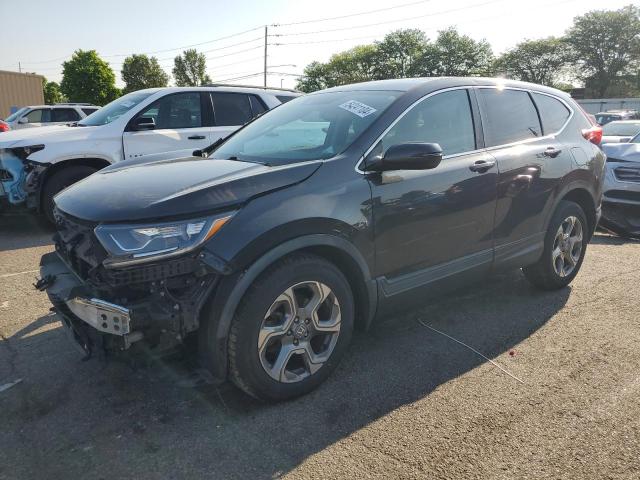 7FARW2H81JE040218 - 2018 HONDA CR-V EXL BLACK photo 1