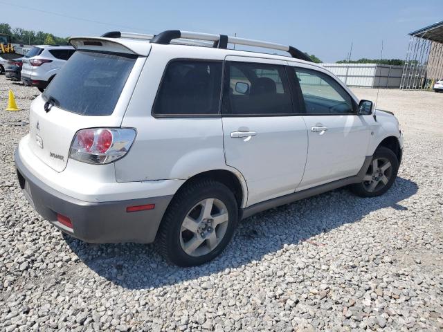 JA4LX41G33U100810 - 2003 MITSUBISHI OUTLANDER XLS WHITE photo 3