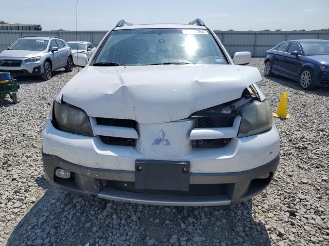 JA4LX41G33U100810 - 2003 MITSUBISHI OUTLANDER XLS WHITE photo 5