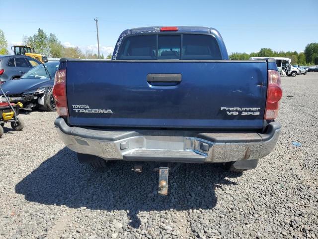 5TEJU62N06Z273467 - 2006 TOYOTA TACOMA DOUBLE CAB PRERUNNER BLUE photo 6