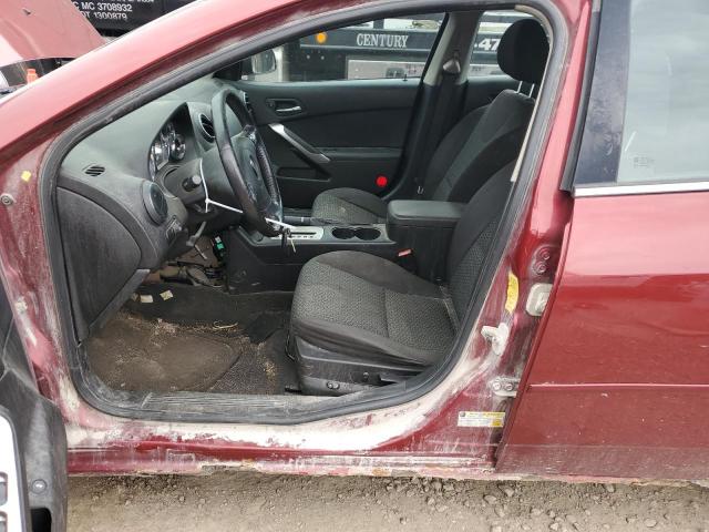 1G2ZA5EK0A4143086 - 2010 PONTIAC G6 RED photo 7