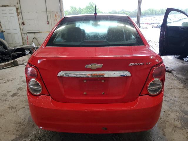 1G1JC5SH3E4184922 - 2014 CHEVROLET SONIC LT RED photo 6