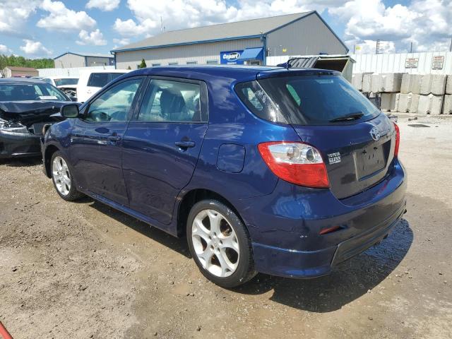 2T1KE40E79C021413 - 2009 TOYOTA COROLLA MA S BLUE photo 2