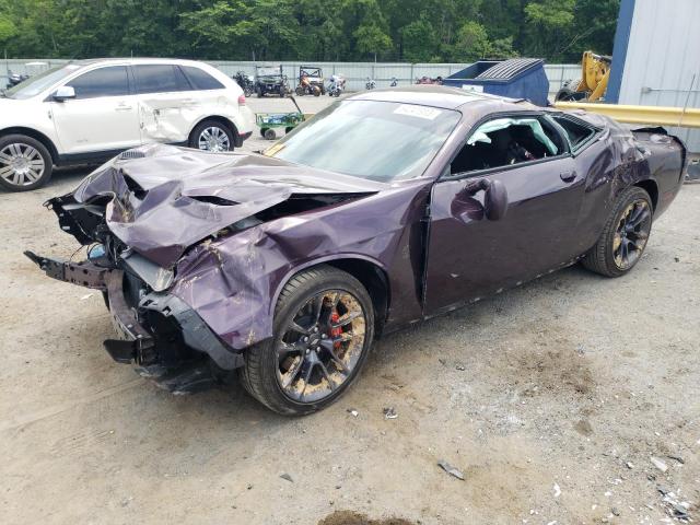2C3CDZFJ9NH125205 - 2022 DODGE CHALLENGER R/T SCAT PACK PURPLE photo 1