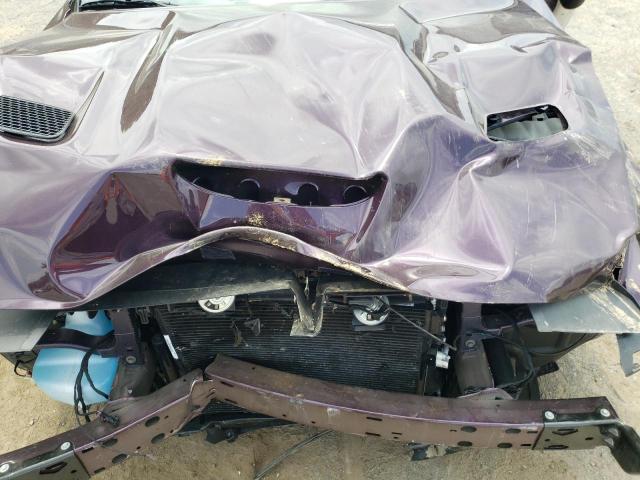 2C3CDZFJ9NH125205 - 2022 DODGE CHALLENGER R/T SCAT PACK PURPLE photo 11