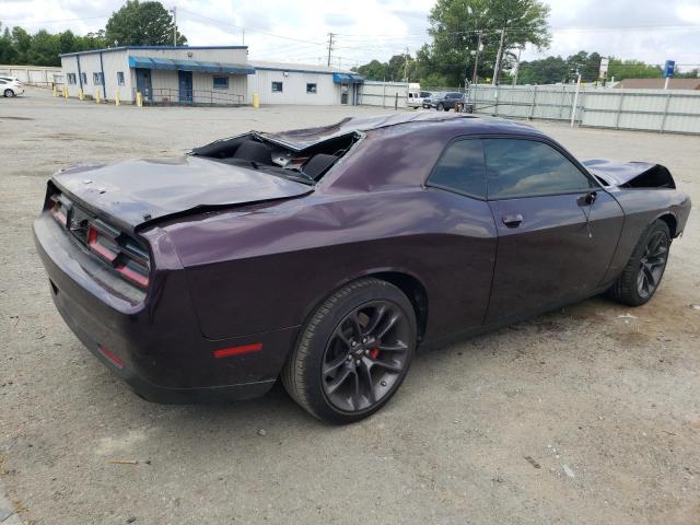 2C3CDZFJ9NH125205 - 2022 DODGE CHALLENGER R/T SCAT PACK PURPLE photo 3