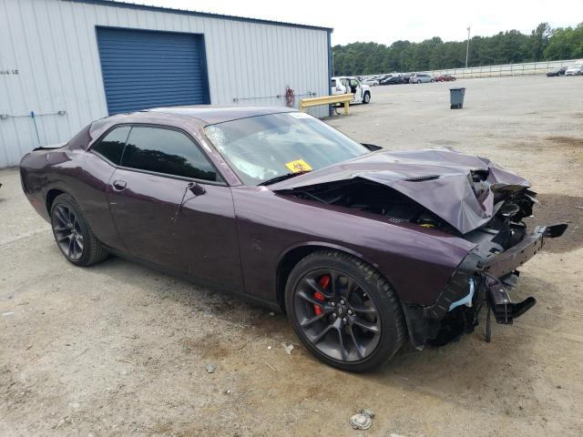 2C3CDZFJ9NH125205 - 2022 DODGE CHALLENGER R/T SCAT PACK PURPLE photo 4