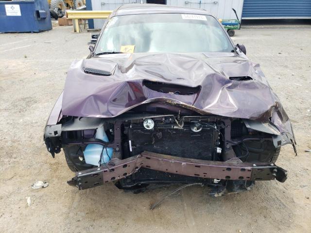 2C3CDZFJ9NH125205 - 2022 DODGE CHALLENGER R/T SCAT PACK PURPLE photo 5