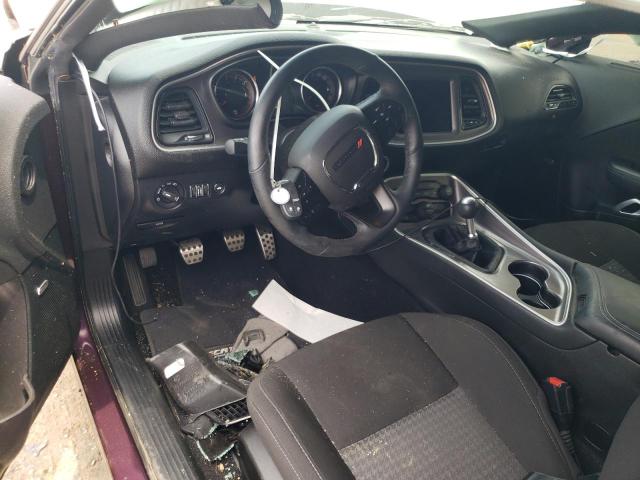 2C3CDZFJ9NH125205 - 2022 DODGE CHALLENGER R/T SCAT PACK PURPLE photo 8