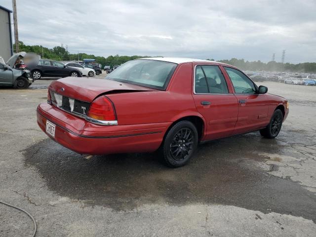 2FAFP71W7XX167653 - 1999 FORD CROWN VICT POLICE INTERCEPTOR RED photo 3