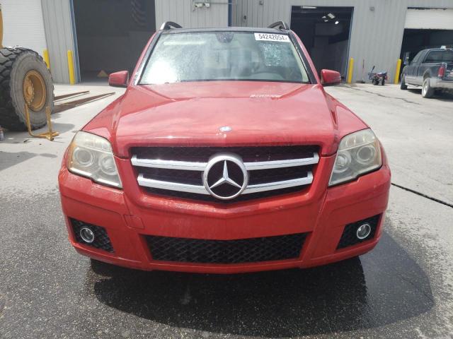 WDCGG8HB4CF936424 - 2012 MERCEDES-BENZ GLK 350 4MATIC RED photo 5