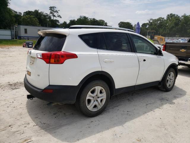 JTMZFREV0FD044936 - 2015 TOYOTA RAV4 LE WHITE photo 3