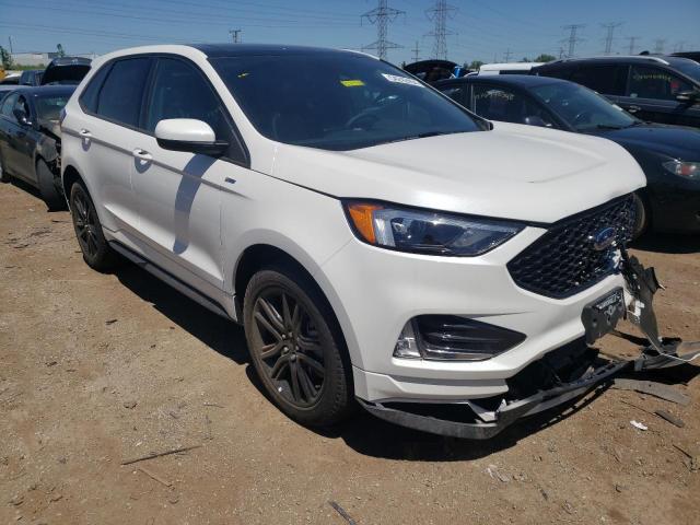 2FMPK4J9XRBA42373 - 2024 FORD EDGE SEL WHITE photo 4