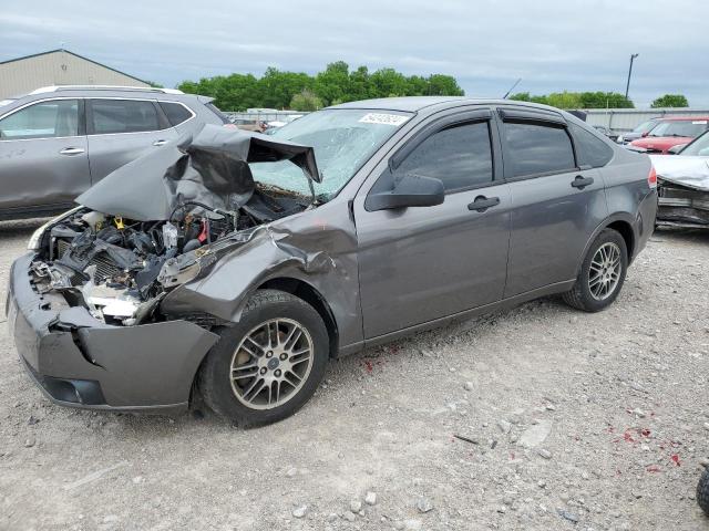 1FAHP3FN4AW153908 - 2010 FORD FOCUS SE GRAY photo 1