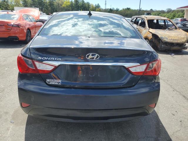 5NPEB4AC8EH926673 - 2014 HYUNDAI SONATA GLS BLUE photo 6