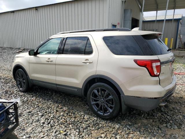 1FM5K7DHXHGC75124 - 2017 FORD EXPLORER XLT TAN photo 2