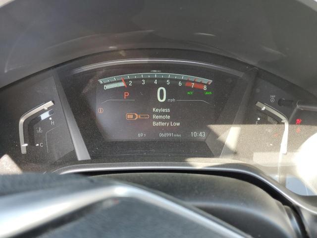 2HKRW2H52JH605725 - 2018 HONDA CR-V EX BLACK photo 9