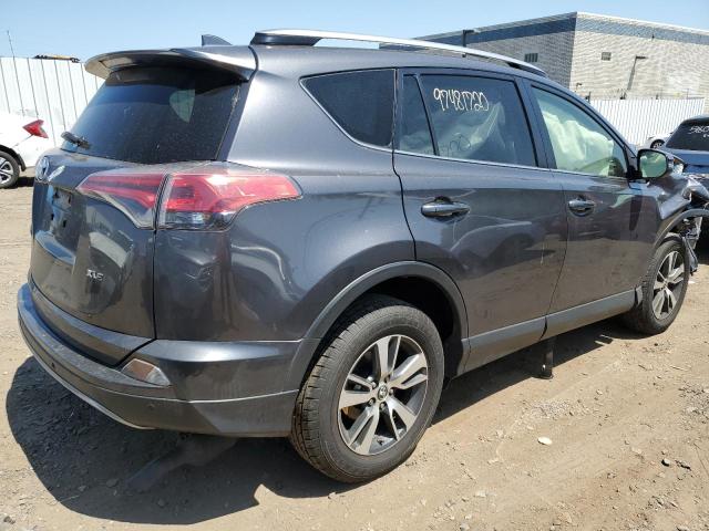 JTMWFREV8JJ743602 - 2018 TOYOTA RAV4 ADVENTURE GRAY photo 3