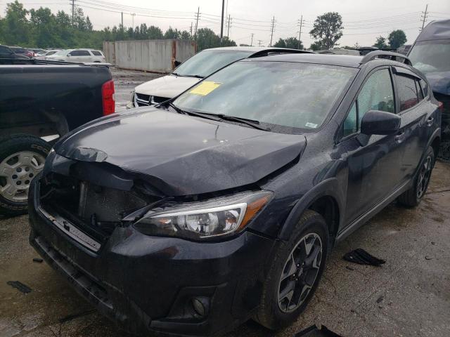 JF2GTAEC7K8246323 - 2019 SUBARU CROSSTREK PREMIUM GRAY photo 1